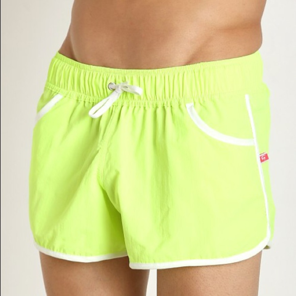 go softwear Corona Tropical Lime Swim Shorts - Picture 2 of 11